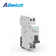 Aswich MCB Esm1-32 1p+N 6A 10A 16A 20A 25A 32A 40A 240V AC Mini Circuit Breaker