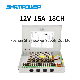 The Shampower 12V 15A 18 Fused Outputs CCTV Switching Power Supply for Security CCTV Camera manufacturer