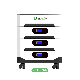 U-Greenelec Solar System for Homes UPS LiFePO4 Battery 48V