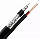  PVC/PE Jacket Rg Series CCTV Cable 1.02mm Conductor RG6+2c Coaxial Cable with Power Wire for Camera