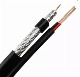 PVC/PE Jacket Rg Series CCTV Cable 1.02mm Conductor RG6+2c Coaxial Cable with Power Wire for Camera