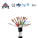 Shenguan RoHS PVC 2 Core Shielded Wire Speaker Flexible Signal Cable with Audio Connector Speakon Communcation Cable Coaxial Cable Flexible Rubber Wire