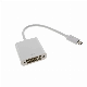  Video Coverter USB 3.1 Type-C Male to DVI-D Female with Cable 0.15m