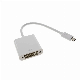 Video Coverter USB 3.1 Type-C Male to DVI-D Female with Cable 0.15m