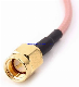 SMA Male to SMA Male 50 Ohm Coaxial Cable Rg316 Rg178 Rg179 Rg400 Rg393 Extension RF Cable for Telecommunication