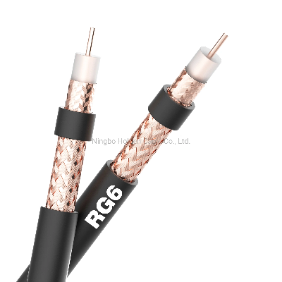 CCA Cu Rg59 RG6 Coaxial RF 4mm 1/2 Inch RF Coaxial Cable