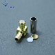 Customized Rg316 Cable RF Coaxial MCX Male Right Angle Crimp Electrical Connector