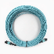 Wholesales 3m 12 Fibers Om3 10g High Speed MTP MPO Fiber Optic Patch Cord Cable