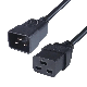  Factory Sale Computer Cables IEC C20 Power Cable C19 to C20 Power Cord for Sale