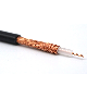 UL10795 PE Insulation Coaxial Cable Solid Copper Conductor 28AWG High Frequency Double Shielded Network Cable