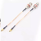 Custom Rg 178 Conversion Cable TNC Female to MMCX Straight Male RF Coaxial Cable