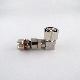  Antenna Wire Electrical Waterproof RF Coaxial 4.3/10 Male Right Angle Clamp Plug Connector 1/2