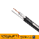  Risun CCTV CATV RG6 Rg11 Rg59 Coaxial Cable /Messenger Cable with Power Cable