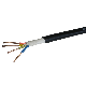 Low Voltage Three Core Underground Unarmored Coaxial Electric Power Cable with Copper Core