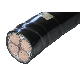 XLPE Insulated PVC Sheathed Single Copper Core Unarmored Coaxial Electric Power Cable