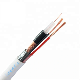 Coaxial Cable RG6 with Messenger Rg59+2DC Kx6+2c for Camera Data Cable 75ohm CATV Cable