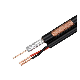 High Transmitting CCTV Cable RF Coaxial TV Rg59 RG6 with Power Coaxial Cable