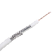  High Quality 100m CCA CCS 1.02mm 75ohm RG6 Coaxial Cable with BNC Connectors