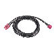 Low Loss Double Fakra D Bordeaux Violet Purple Jack to Fakra D Female Lrm195 Coaxial Cable