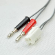  High Quality 2pin Housing to 4.0 Banana Jack Cable