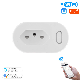 Programmable Smart WiFi LED Socket Outlet Wireless Electric Plug-in Socket Temperature with CE, FCC, RoHS