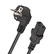  Power Cable EU European IEC 320 C5 Standard Power Plug