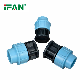 Ifan Wholesle Pn16 HDPE Compression Fittings Blue Plastic Plug PE Pipe Fitting manufacturer
