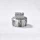  Square Plug Joint Stainless Steel Pipe Fitting Joint External Thread Square Plug BSPT NPT Bsp