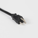  UL Approved 15A 125V 16AWG/3c Male to Plug Type B Female to Custom Terminals with Hpn Cable AC Power Cord