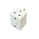  Worldwide Us UK EU Au Universal Plug AC Power Charge Universal Travel Adapter Plug E White 6A