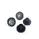  Custom Black Plastic Rectangular Blanking End Caps / Plastic Inserts / Plastic Plug