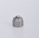  Stainless Steel Compression Fittings Tube End Instrumentation Connector 6000 Psi Double Twin Ferrule Tube Plug