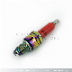 New Titanium Plating Red Motorcycle Spare Parts Spark Plug (A7TC)