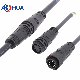  7pin Farm Plant Grow Lamp Cable Joint Male Female Fairs Circular Power Signal Electrical Plug with 20/22/24AWG Cable Low Current 4A Adapter IP67 Waterproof