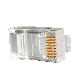 Gcabling RJ45 Slim Connector CAT6 Termination RJ45 Plug for UTP Cat 6 Cable and RJ45 Wall Socket