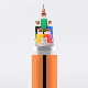  Factory Wholesale Price XLPE Insulated 3X25mm2 Copper Aluminum Conductor Power Orange Circular Cables