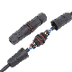 Competitive Price 2pin IP67 Waterproof L Type Screw Power Cable LED IP67 Connector