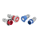  High Quality Factory Production 4 Pin 63A 125A 380 415V IP44 Red Screw Install Type Industrial Plug