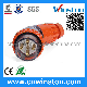  IP67 Three Phase 5 Round Pin 500V 10A 20A 32A 40A 50A Waterproof Angled Industrial Plug