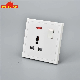 Customized UK White ABS Electrical 13A Multi Wall Switch Socket with Neon manufacturer