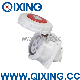  IP67 Flush Mounted Electrical Male Socket for Industry (QX234)