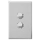 Australia Top Quality Electrical T Series 2 Gang Wall Switch Socket