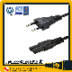  Europe VDE Approval EU 2.5A 250V AC Power Cord 2 Pin Plug+C7 Connector