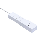  UK Standard 4 Outlet 3USB Extension Lead UK Plug Socket