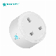  UK Type Safety Plastic Wall Plug WiFi Smart Power Plug