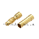  Custom Brass Electrical Plug and Socket 5mm 4mm 3.5mm Banana Plug Male Female