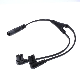  2.5A C8 Male to 2*C7 Female Y Splitter Power Extension Cord