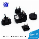  5V 1A 5W Portable AC/DC Travel USB A Wall Interchangeable Power Adapter for Mobile Phone