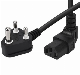 Approval AC Power Cord 16A 250V Electric Extension Cable 3 Pin South Africa Electrical Plug with IEC C13