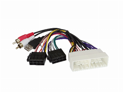 Hyundai KIA ISO Assembly Cable Stereo Radio Wire Harness Lead Wire Loom Plug